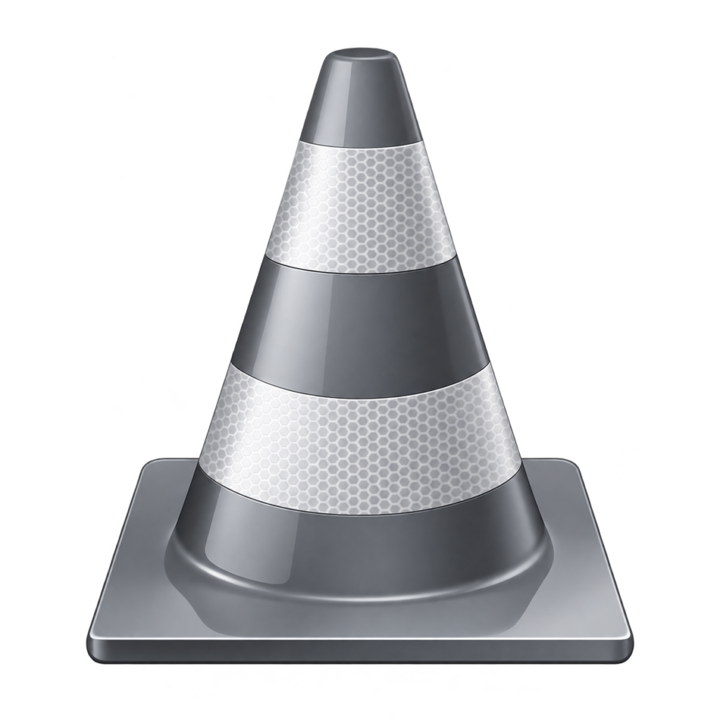 Logo VLC compatible avec ShowSim Studio